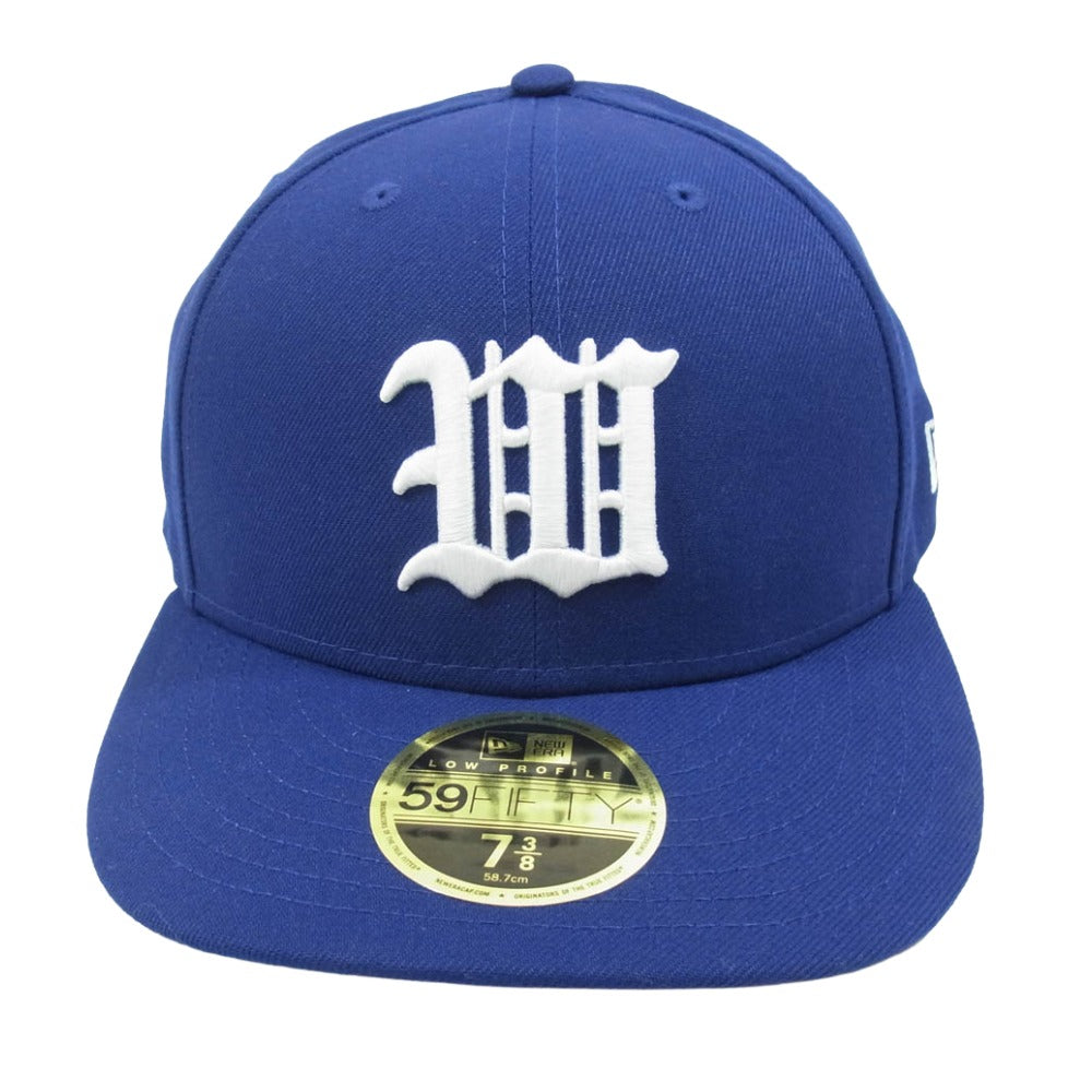 WACKO MARIA ワコマリア 25AW 25FW-WMA-CP02 NEW ERA Low Profile 59FIFTY キャップ 帽子 ブルー系 7 3/8【極上美品】【中古】