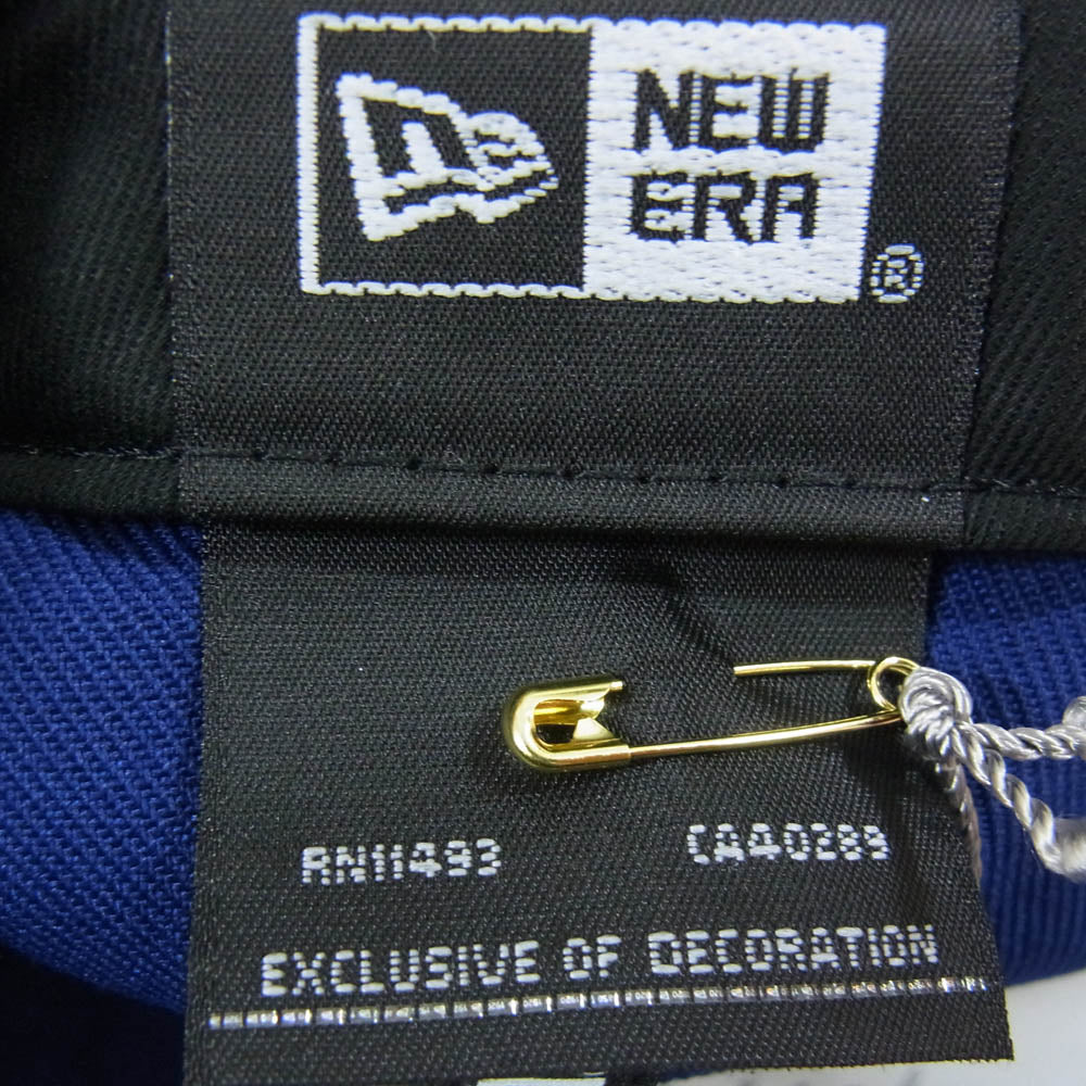 WACKO MARIA ワコマリア 25AW 25FW-WMA-CP02 NEW ERA Low Profile 59FIFTY キャップ 帽子 ブルー系 7 3/8【極上美品】【中古】