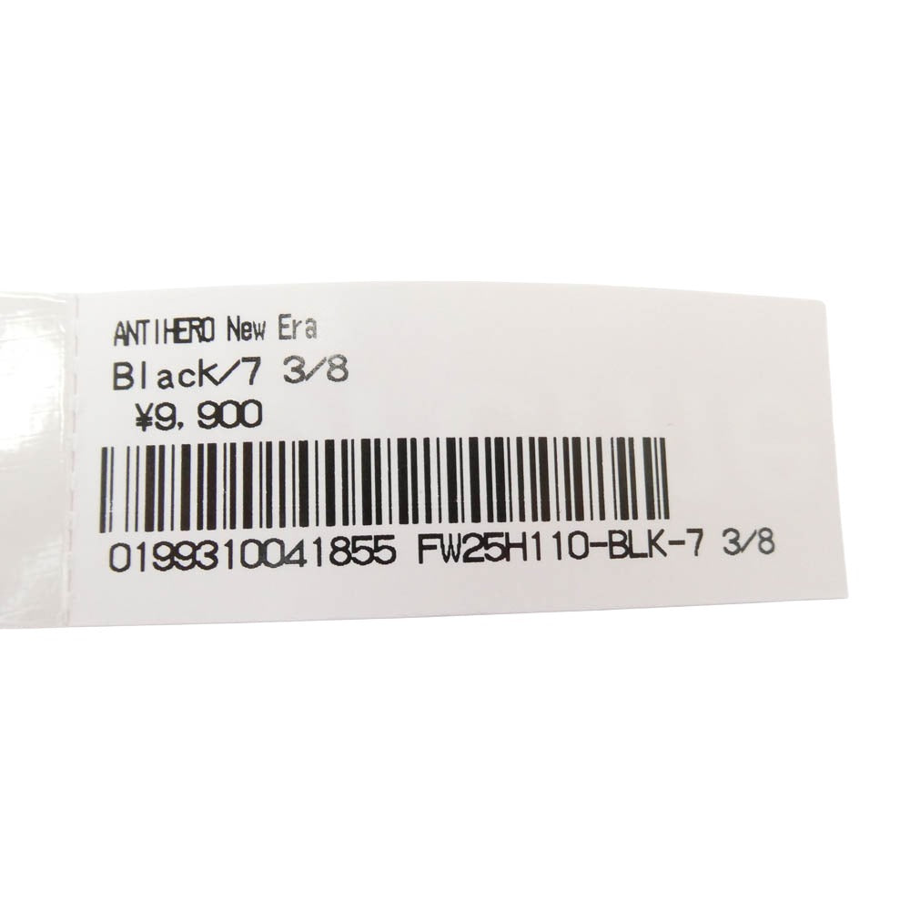 Supreme シュプリーム 25AW ANTIHERO New Era アンタイヒーロー 59fifty キャップ 帽子 ブラック系 58.7cm【新古品】【未使用】【中古】