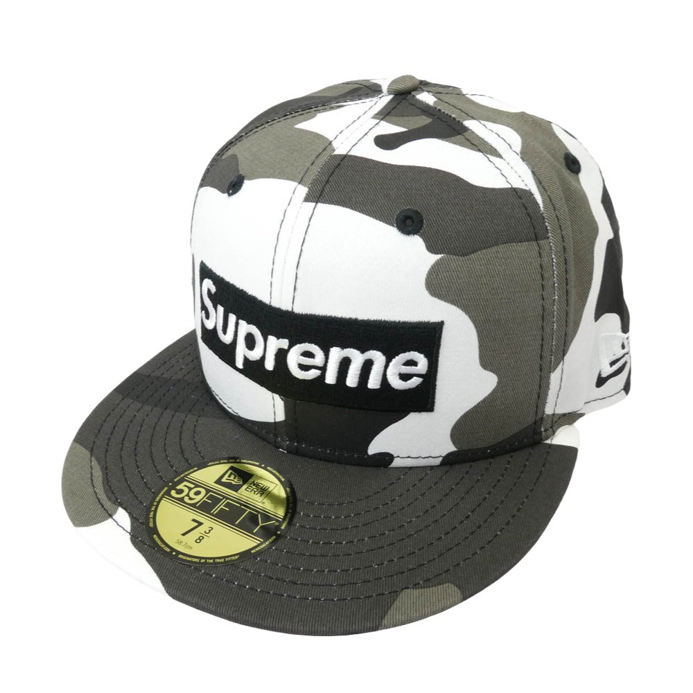 Supreme シュプリーム 25AW MLB x New Era Teams Box Logo New York Yankees Snow Camo キャップ 帽子 カモフラージュ系 58.7cm【新古品】【未使用】【中古】