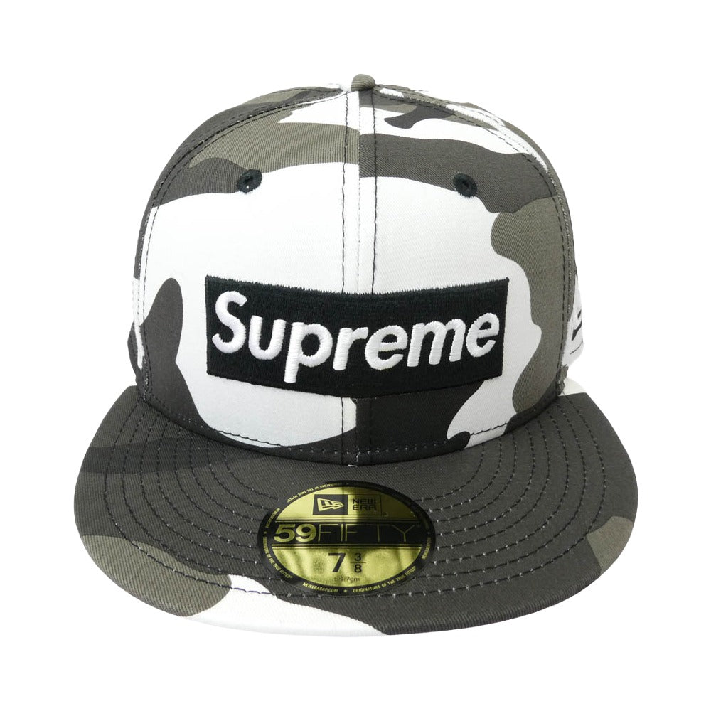 Supreme シュプリーム 25AW MLB x New Era Teams Box Logo New York Yankees Snow Camo キャップ 帽子 カモフラージュ系 58.7cm【新古品】【未使用】【中古】