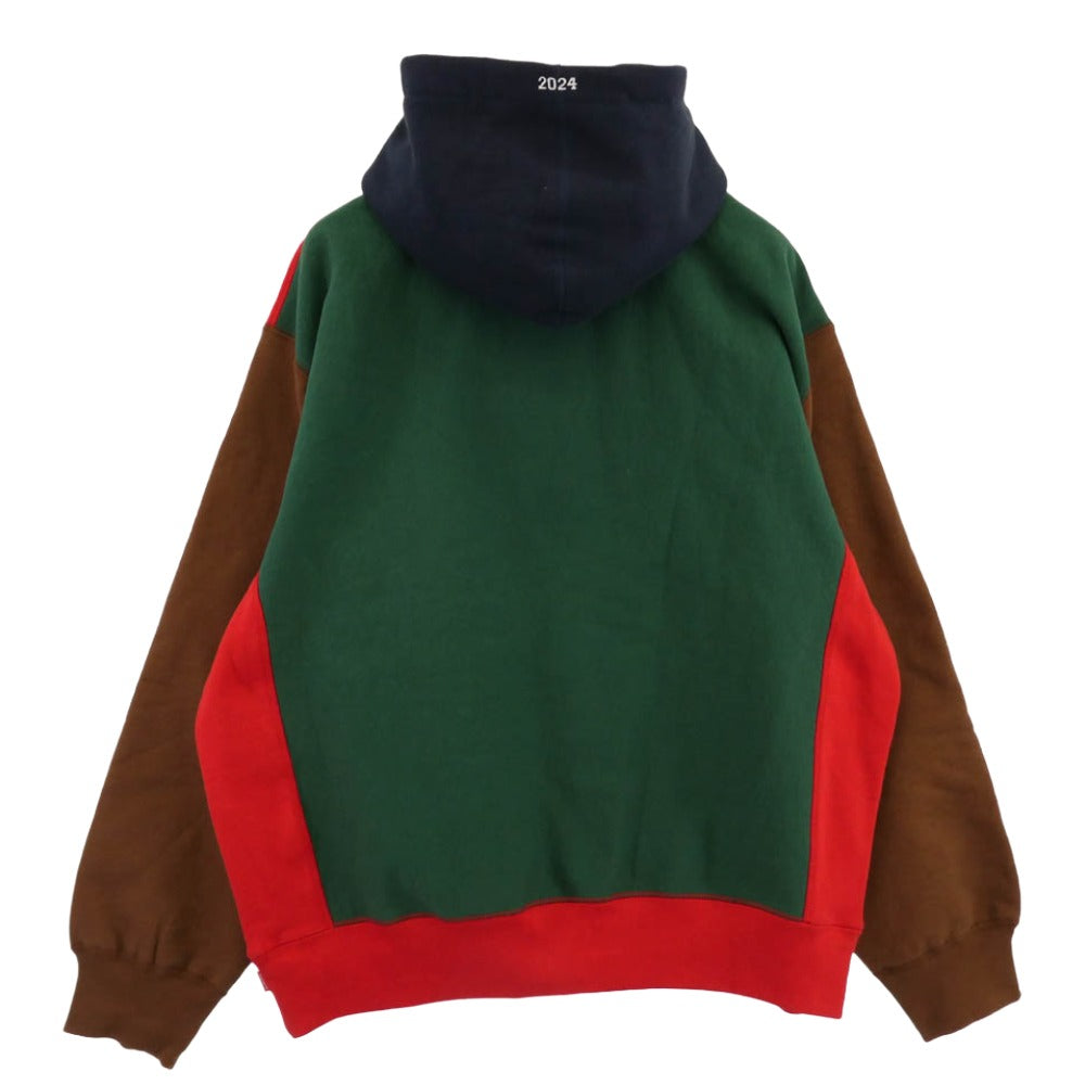 Supreme シュプリーム 24AW Box Logo Hooded Sweatshirt ボックス ロゴ フーディー スウェットシャツ パーカー マルチカラー系 M【中古】
