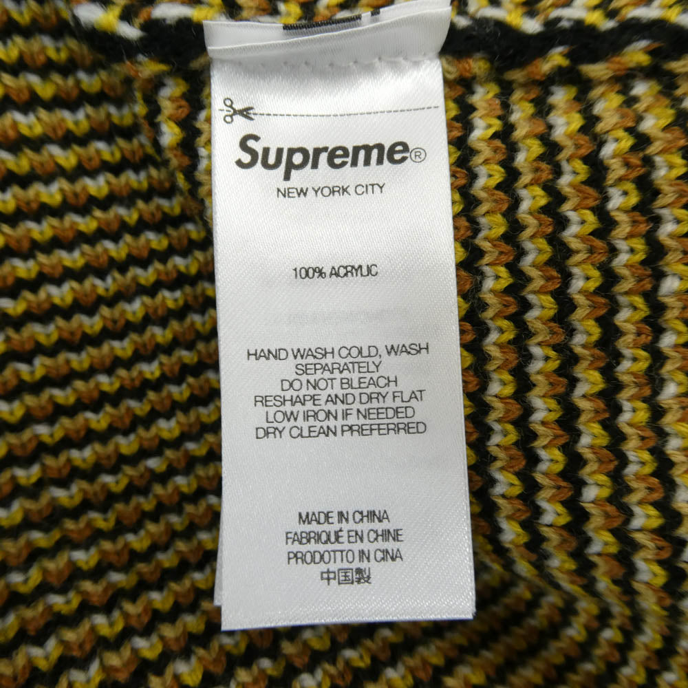 Supreme シュプリーム 25AW アンタイヒーロー Sweater ニット イーグル クルーネック セーター ブラック系 イエロー系 M【中古】