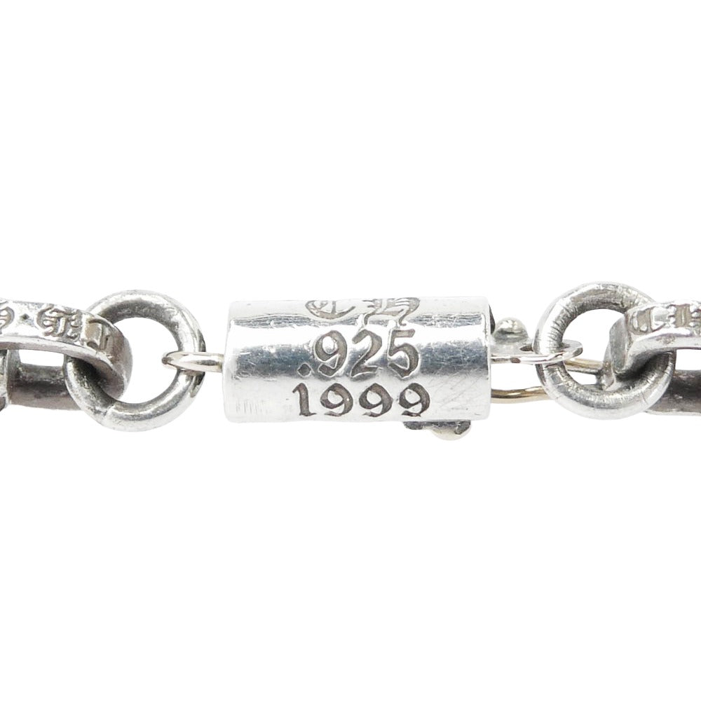 CHROME HEARTS クロムハーツ（原本有） PAPER CHAIN 20 ペーパーチェーン ネックレス 20inchi 20インチ シルバー系【中古】
