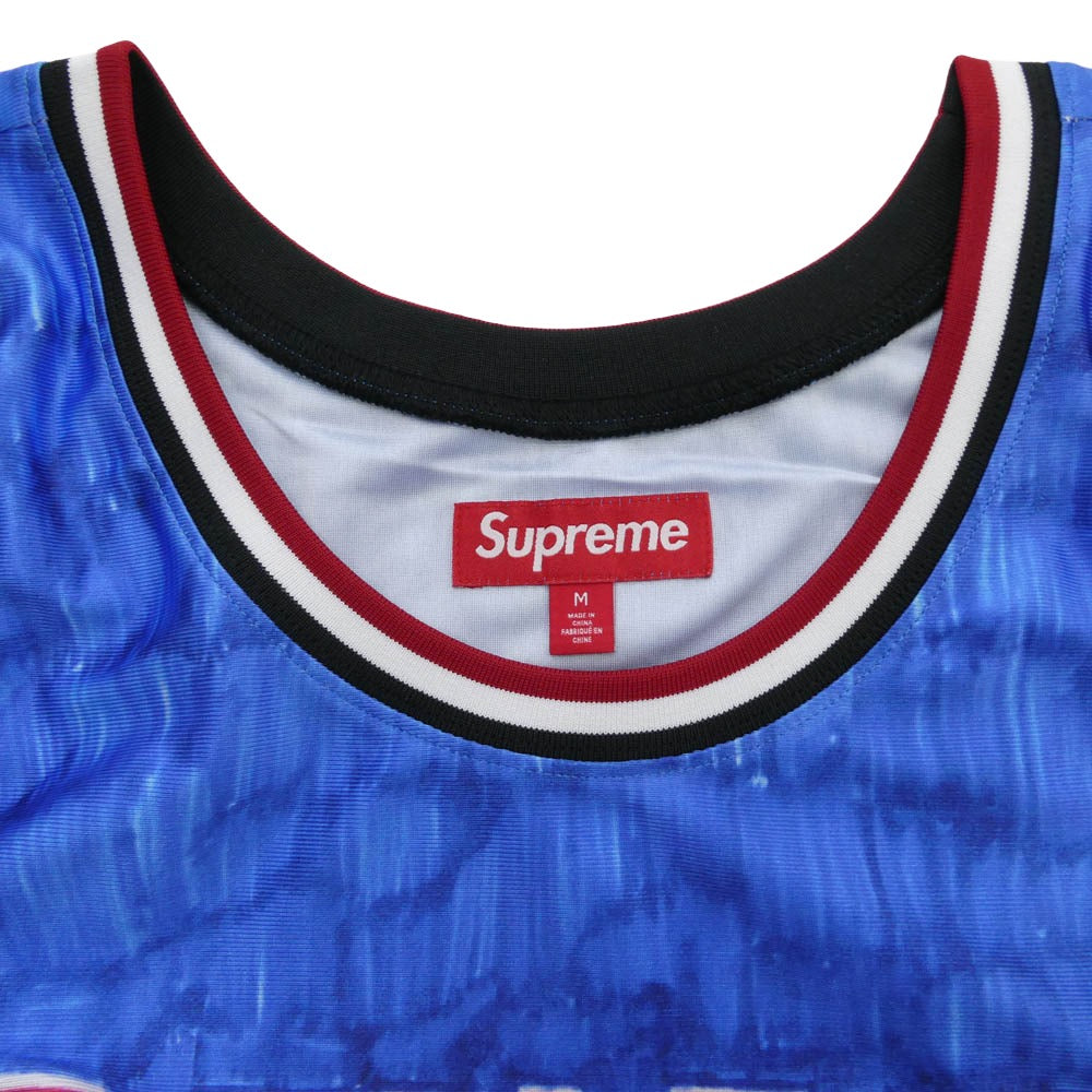 Supreme シュプリーム 25SS Marker Basketball Jersey マーカー バスケットボール ジャージ タンクトップ ブルー系 マルチカラー系 M【極上美品】【中古】