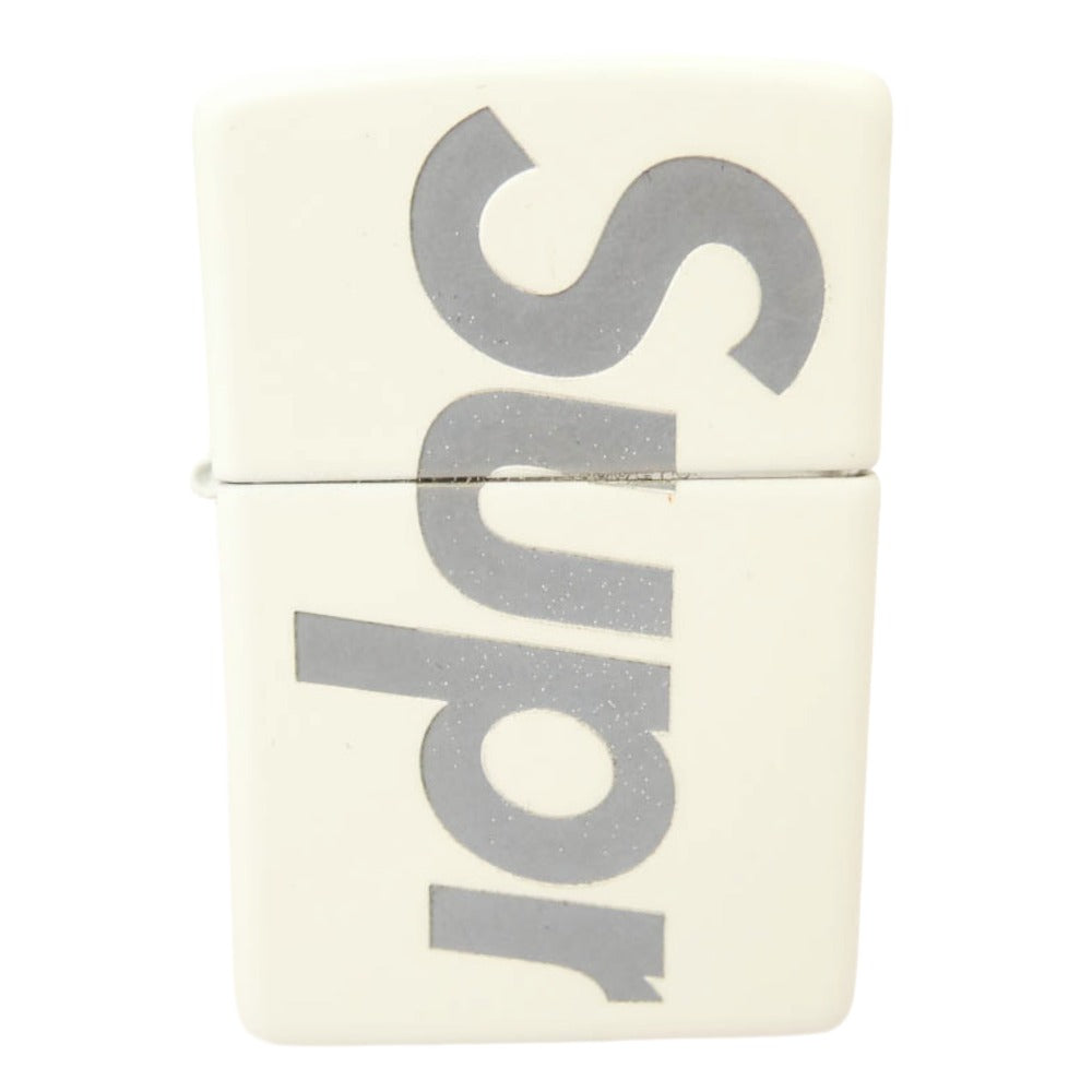 Supreme シュプリーム 20SS Glow-in-the-Dark Zippo グロー イン ザ ダーク ジッポ ライター オフホワイト系 グレー系【極上美品】【中古】