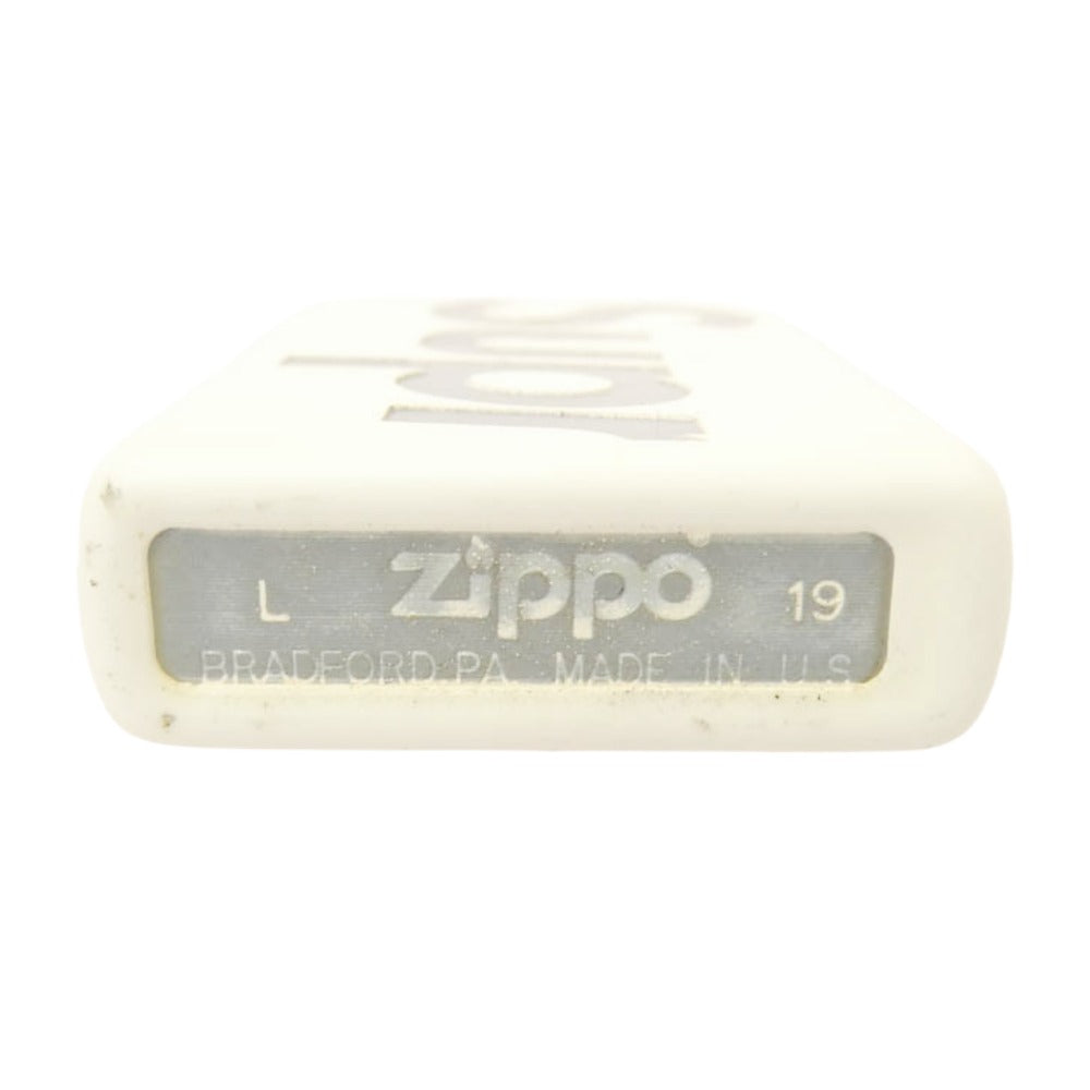 Supreme シュプリーム 20SS Glow-in-the-Dark Zippo グロー イン ザ ダーク ジッポ ライター オフホワイト系 グレー系【極上美品】【中古】