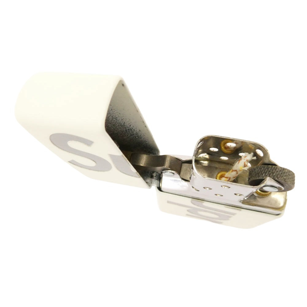 Supreme シュプリーム 20SS Glow-in-the-Dark Zippo グロー イン ザ ダーク ジッポ ライター オフホワイト系 グレー系【極上美品】【中古】
