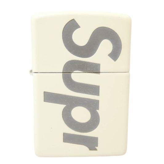 Supreme シュプリーム 20SS Glow-in-the-Dark Zippo グロー イン ザ ダーク ジッポ ライター オフホワイト系 グレー系【極上美品】【中古】