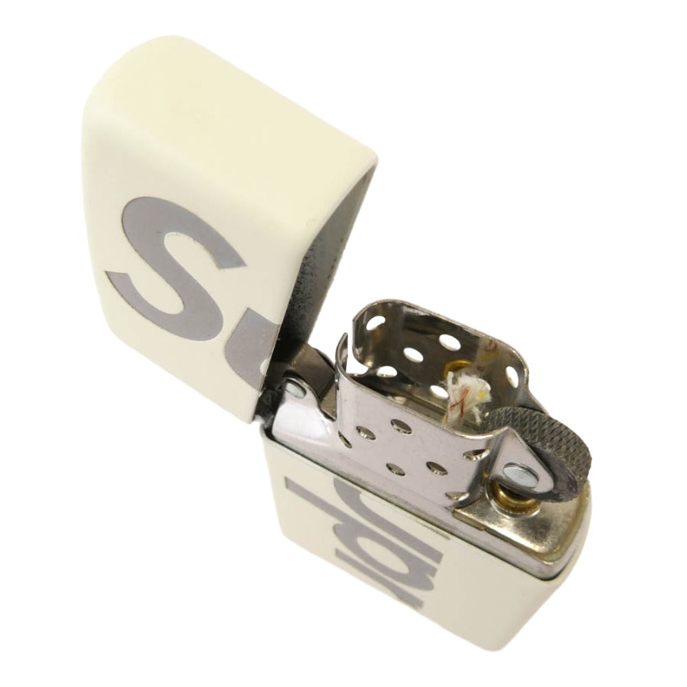 Supreme シュプリーム 20SS Glow-in-the-Dark Zippo グロー イン ザ ダーク ジッポ ライター オフホワイト系 グレー系【極上美品】【中古】