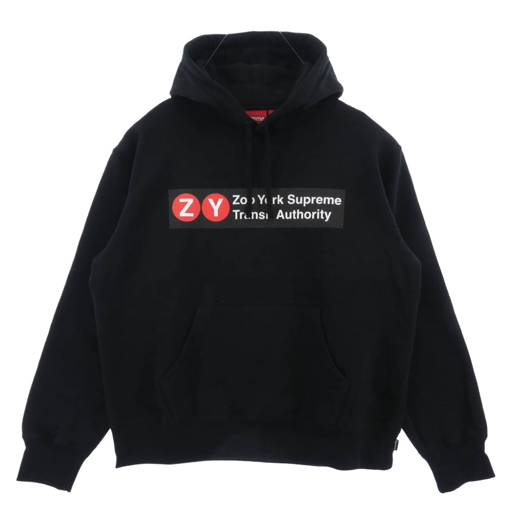 Supreme シュプリーム 25SS x Zoo York Hooded Sweatshirt ズーヨーク フーデッド スウェットシャツ フーディー パーカー ブラック系 S【極上美品】【中古】