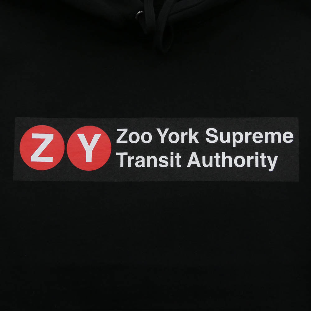 Supreme シュプリーム 25SS x Zoo York Hooded Sweatshirt ズーヨーク フーデッド スウェットシャツ フーディー パーカー ブラック系 S【極上美品】【中古】