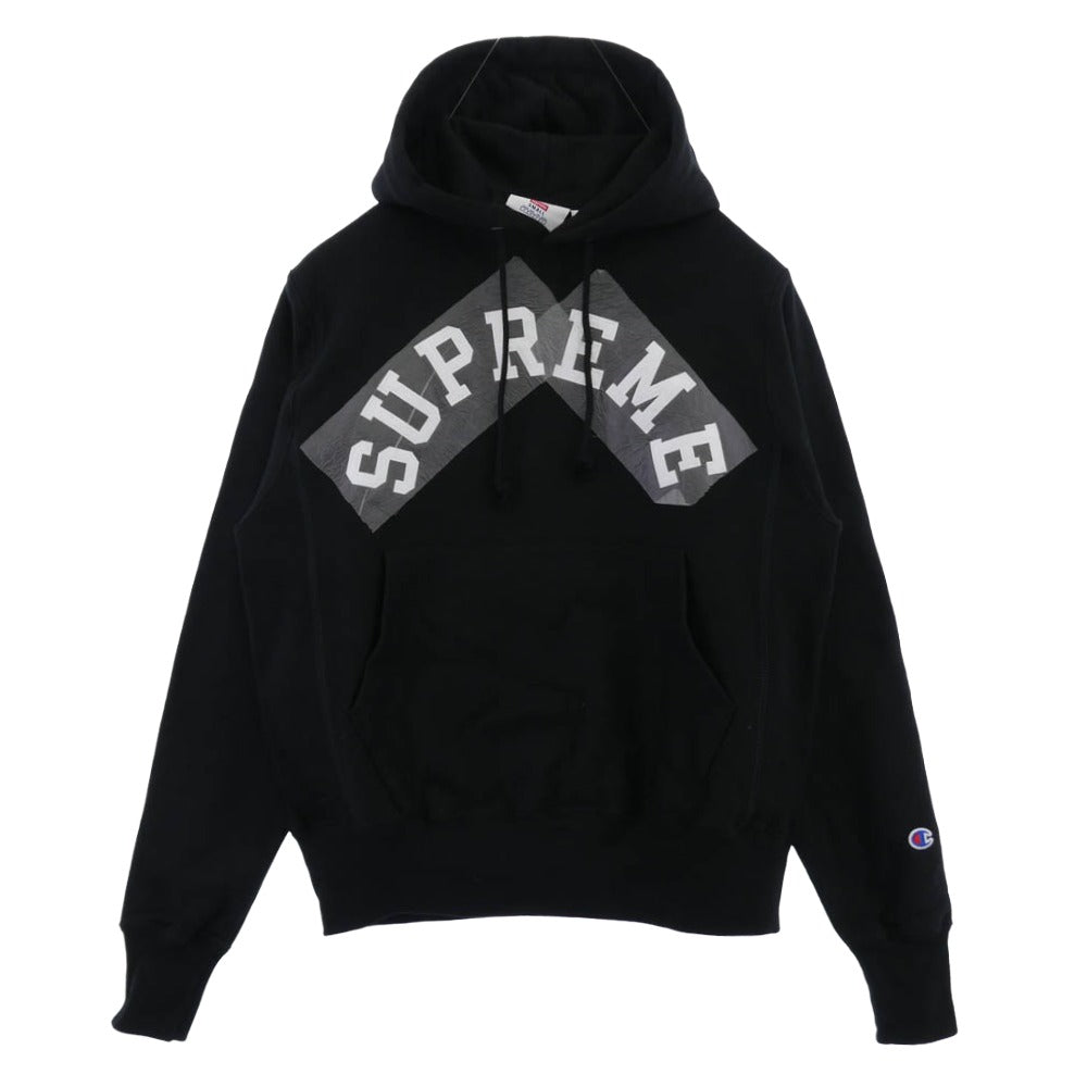 Supreme シュプリーム 25SS Hooded Sweatshirt フーデッド スウェットシャツ フーディー パーカー ブラック系 S【美品】【中古】