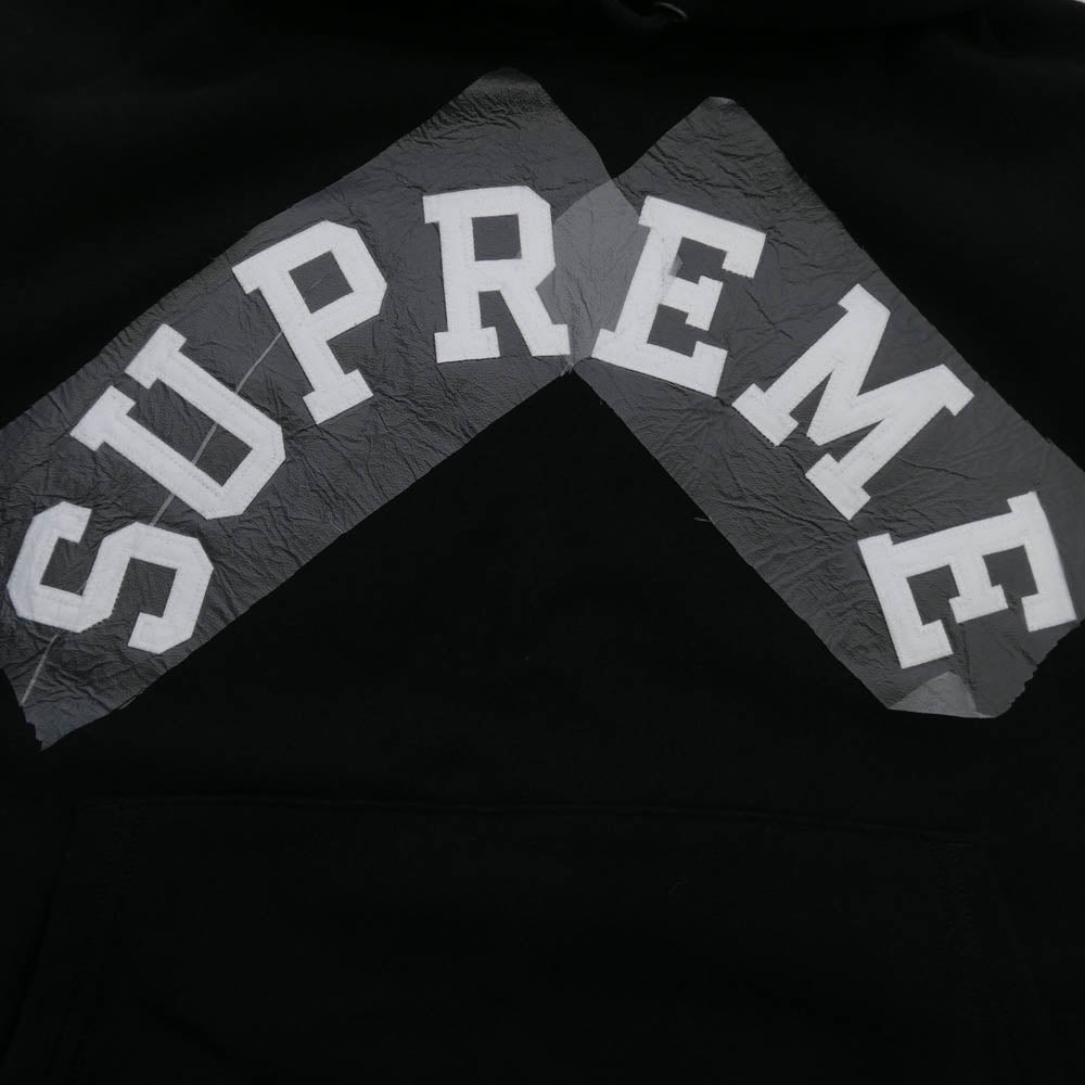 Supreme シュプリーム 25SS Hooded Sweatshirt フーデッド スウェットシャツ フーディー パーカー ブラック系 S【美品】【中古】