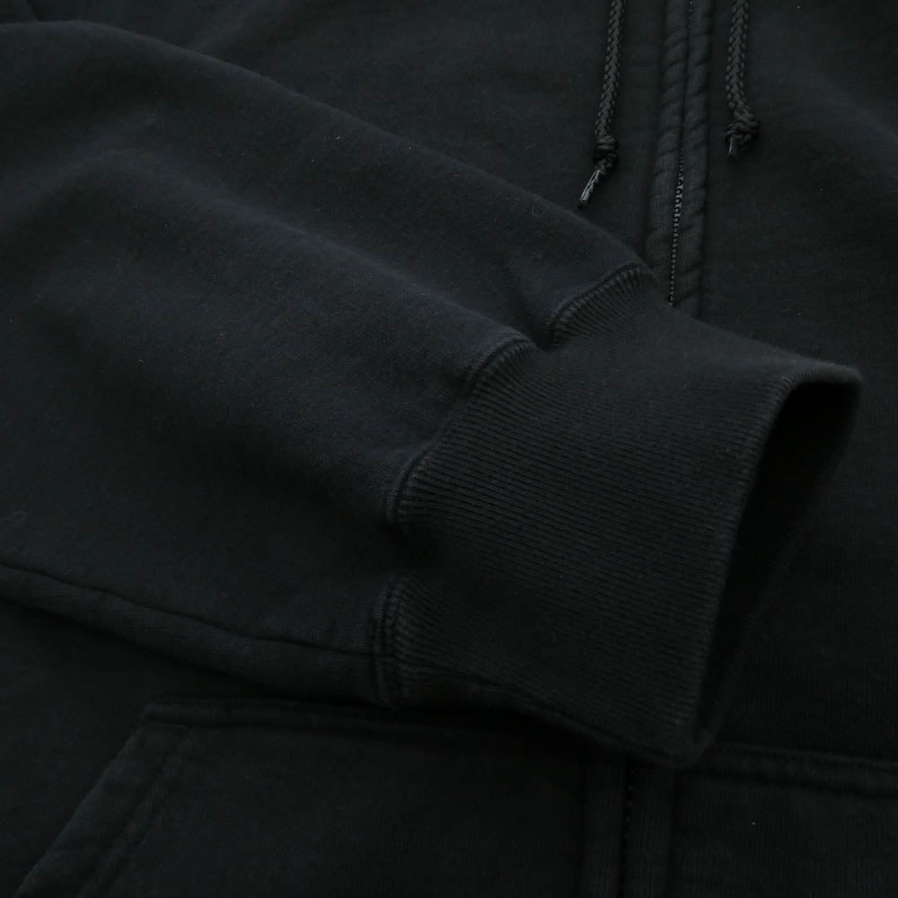 Supreme シュプリーム 25SS Work Zip Up Hooded Sweatshirt ワーク ジップ アップ フーディー パーカー スウェットシャツ ブラック系 L【中古】