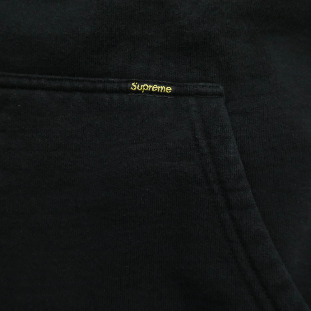 Supreme シュプリーム 25SS Work Zip Up Hooded Sweatshirt ワーク ジップ アップ フーディー パーカー スウェットシャツ ブラック系 L【中古】