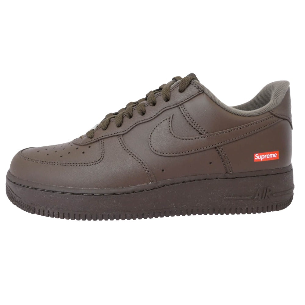 Supreme シュプリーム 23AW CU9225-200 Air Force 1 Low Baroque Brown エアフォースワン バロックブラウン スニーカー ブラウン系 27.5cm【極上美品】【中古】