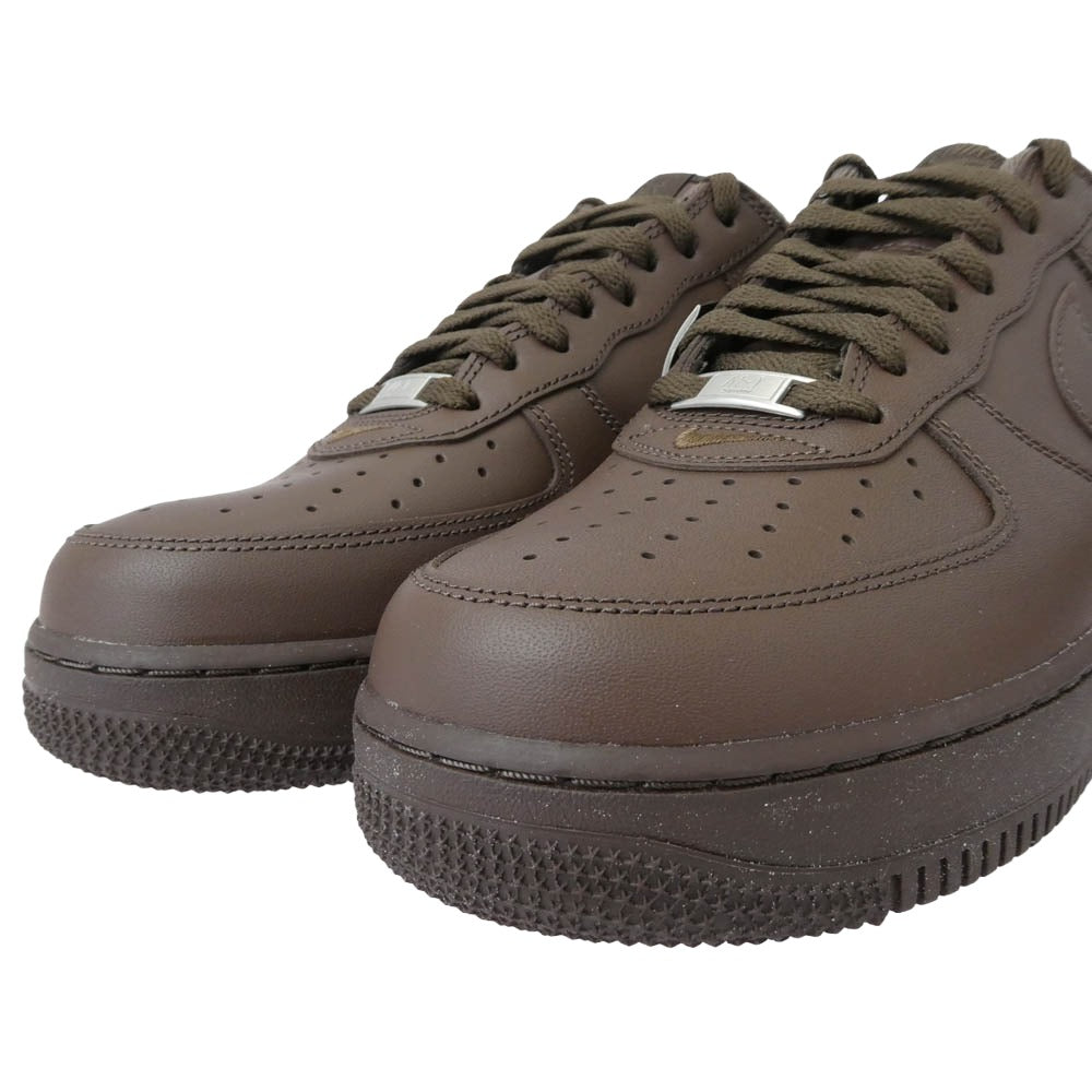Supreme シュプリーム 23AW CU9225-200 Air Force 1 Low Baroque Brown エアフォースワン バロックブラウン スニーカー ブラウン系 27.5cm【極上美品】【中古】
