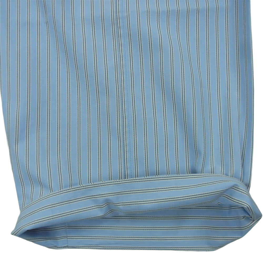 Goldwin ゴールドウィン 26SS GZ76153 Reflective Striped Pants レトロ リフレクティブ ストライプ パンツ ライトブルー系 CHILL SAXE L 3【極上美品】【中古】