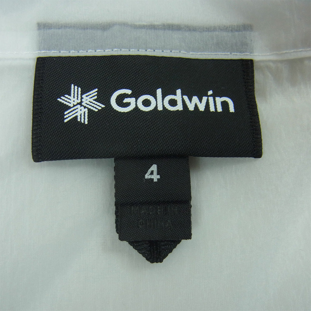 Goldwin ゴールドウィン GL16144 Sheer Nylon Wind Jacket シアー ナイロン ウィンド ジャケット ホワイト系 XL 4【極上美品】【中古】