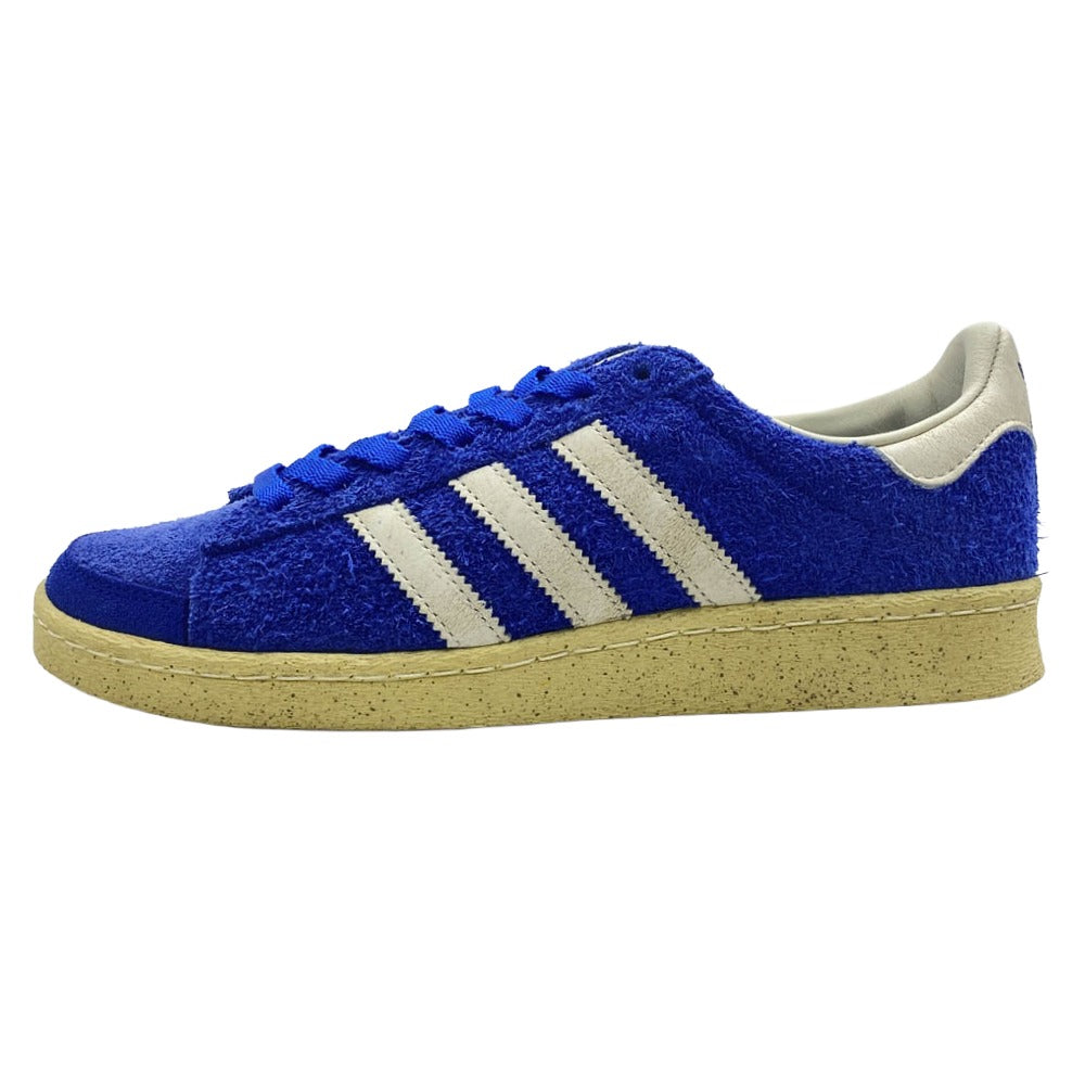 adidas アディダス IH3362 × atmos Jabbar Lo atmos Blue アトモス ジャバーロー アトモスブルー ローカット スニーカー ブルー系 ホワイト系 25.5cm【新古品】【未使用】【中古】
