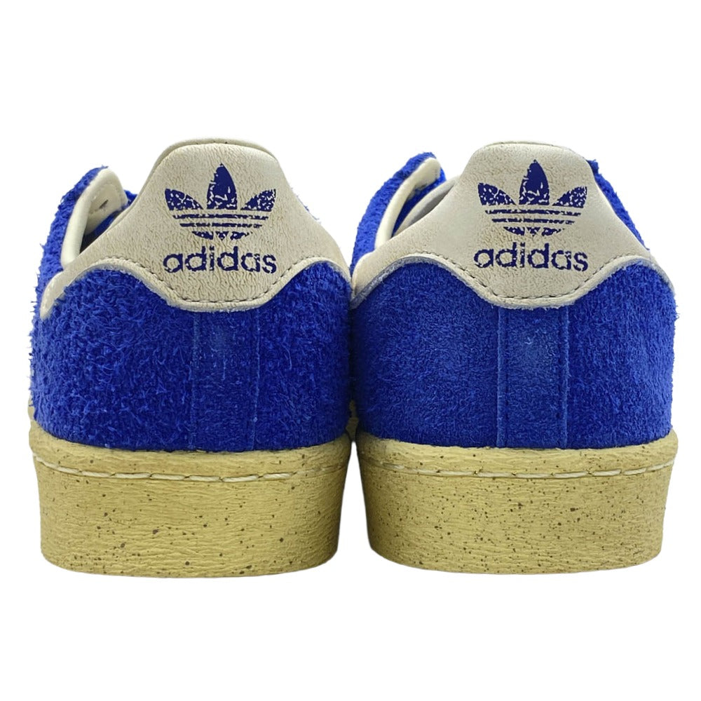 adidas アディダス IH3362 × atmos Jabbar Lo atmos Blue アトモス ジャバーロー アトモスブルー ローカット スニーカー ブルー系 ホワイト系 25.5cm【新古品】【未使用】【中古】