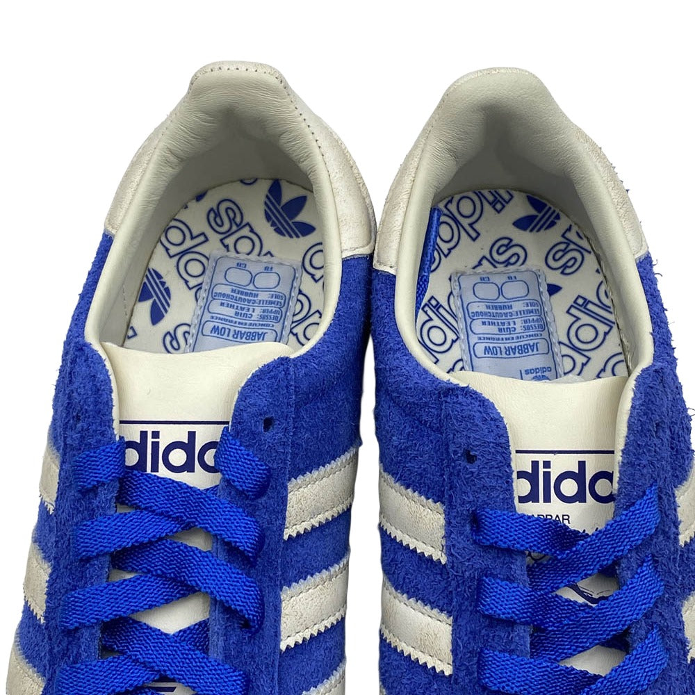 adidas アディダス IH3362 × atmos Jabbar Lo atmos Blue アトモス ジャバーロー アトモスブルー ローカット スニーカー ブルー系 ホワイト系 25.5cm【新古品】【未使用】【中古】
