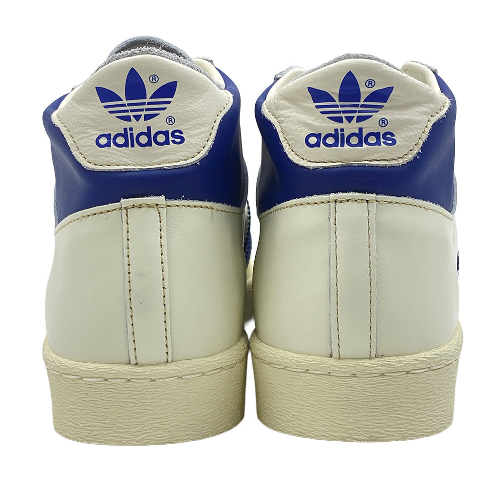 adidas アディダス IH5316 Jabbar Hi Off White Collegiate Royal Cream White ジャバー ハイ オフホワイト カレッジエイトロイヤル クリームホワイト ハイカット スニーカー ホワイト系 ブルー系 26cm【新古品】【未使用】【中古】