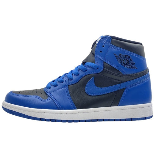 NIKE ナイキ 21年製 555088-404 AIR JORDAN 1 RETRO HIGH OG DARK MARINA BLUE エア ジョーダン レトロ ハイ ダーク マリーナ ブルー AJ1 ハイカット スニーカー ブルー系 ブラック系 26cm【新古品】【未使用】【中古】