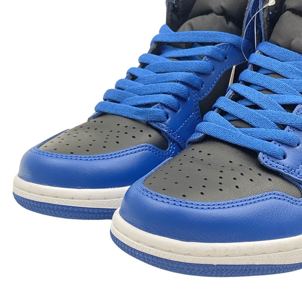 NIKE ナイキ 21年製 555088-404 AIR JORDAN 1 RETRO HIGH OG DARK MARINA BLUE エア ジョーダン レトロ ハイ ダーク マリーナ ブルー AJ1 ハイカット スニーカー ブルー系 ブラック系 26cm【新古品】【未使用】【中古】