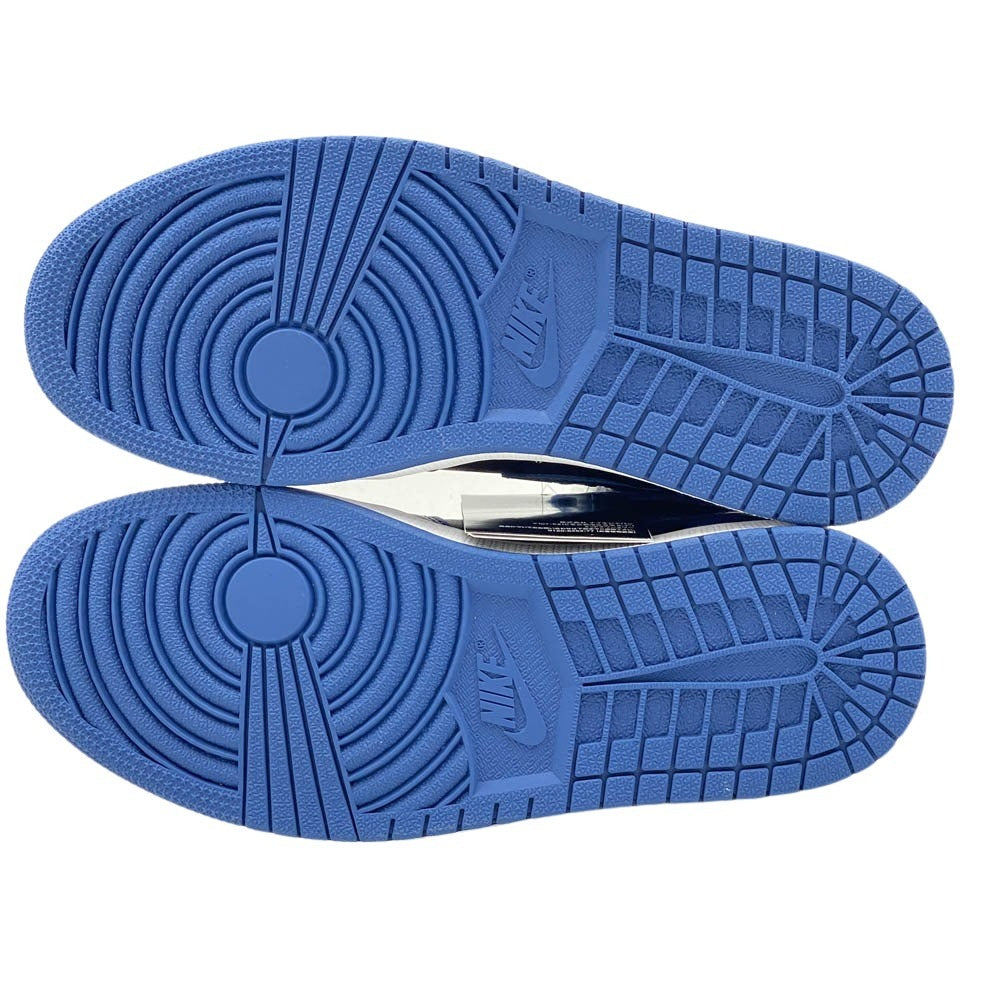 NIKE ナイキ 21年製 555088-404 AIR JORDAN 1 RETRO HIGH OG DARK MARINA BLUE エア ジョーダン レトロ ハイ ダーク マリーナ ブルー AJ1 ハイカット スニーカー ブルー系 ブラック系 26cm【新古品】【未使用】【中古】