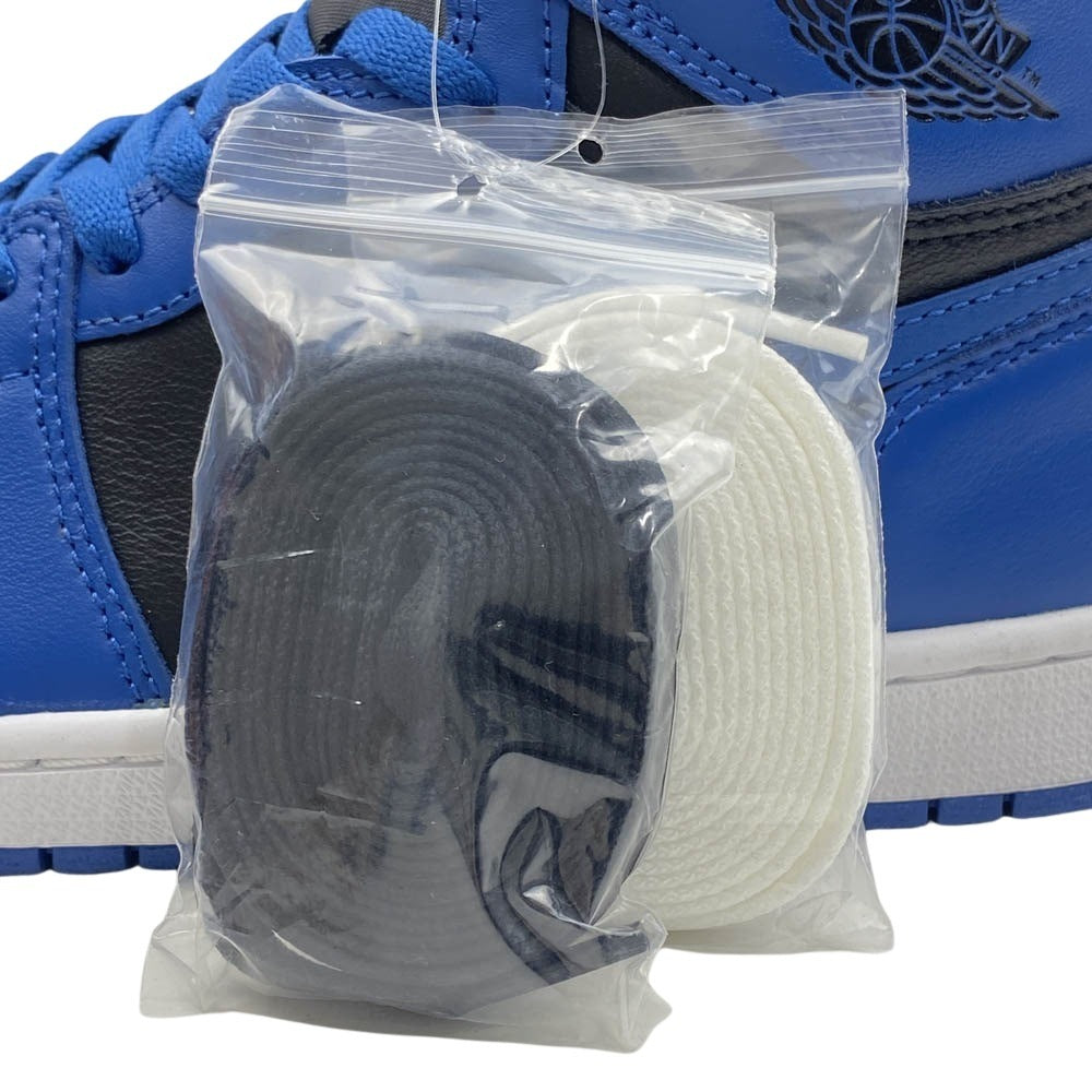 NIKE ナイキ 21年製 555088-404 AIR JORDAN 1 RETRO HIGH OG DARK MARINA BLUE エア ジョーダン レトロ ハイ ダーク マリーナ ブルー AJ1 ハイカット スニーカー ブルー系 ブラック系 26cm【新古品】【未使用】【中古】