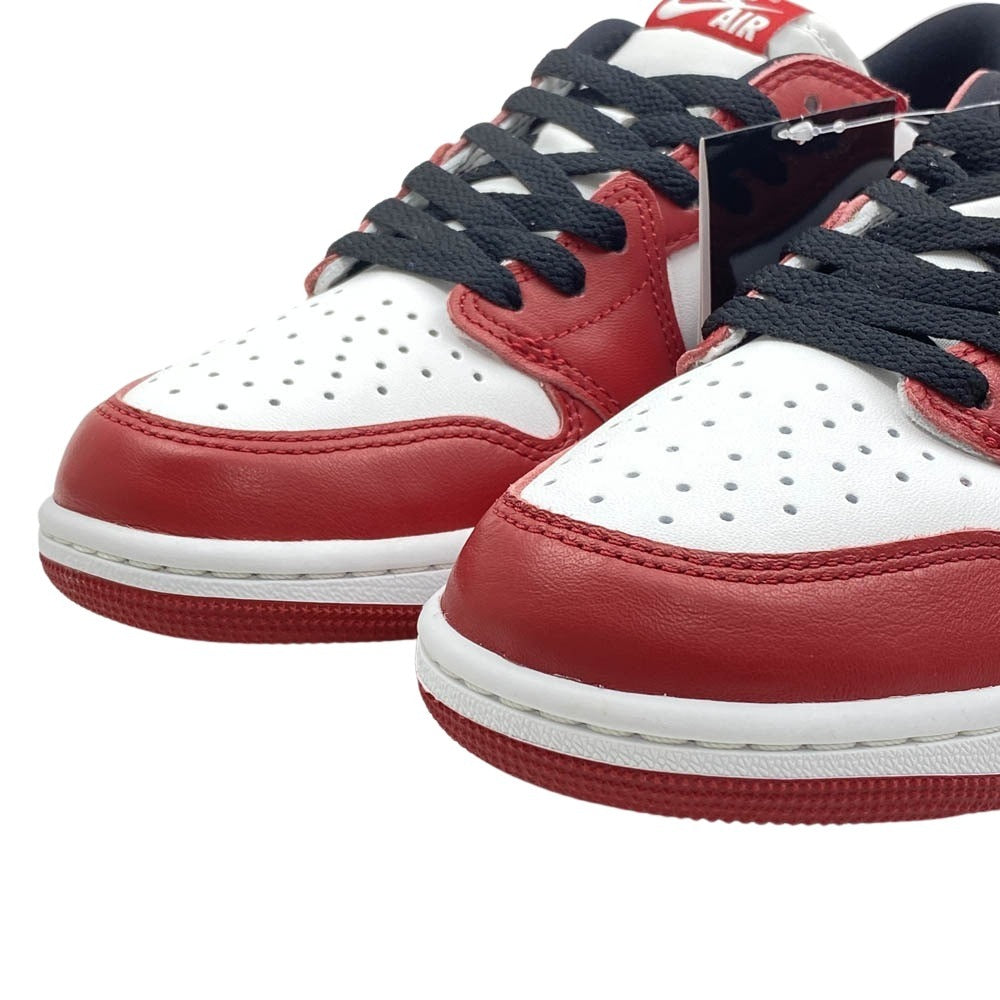 NIKE ナイキ 21年製 HQ6998-600 AIR JORDAN 1 RETRO LOW OG Chicago エアジョーダン1 レトロ ロー OG シカゴ ローカット スニーカー レッド系 ホワイト系 ブラック系 26cm【新古品】【未使用】【中古】