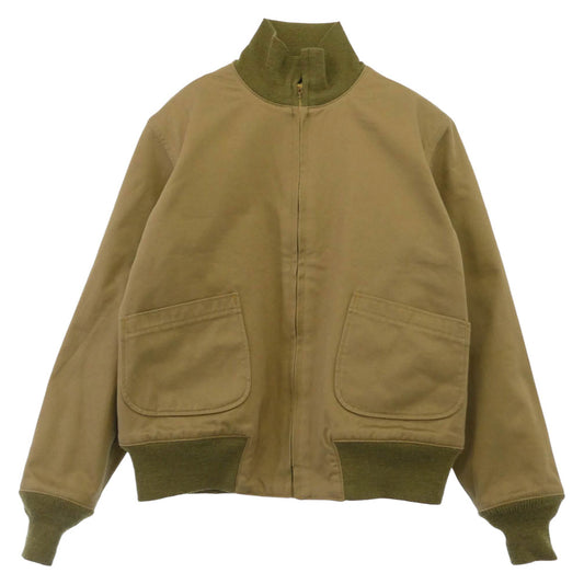 Buzz Rickson's バズリクソンズ BR14860 WINTER COMBAT JACKET Type TANK PATCH POCKET ウインター コンバット ジャケット タンカース パッチ ポケット L オリーブ系 L【中古】