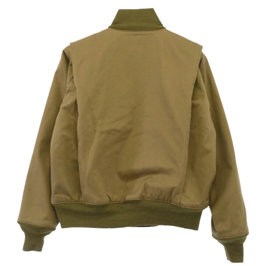 Buzz Rickson's バズリクソンズ BR14860 WINTER COMBAT JACKET Type TANK PATCH POCKET ウインター コンバット ジャケット タンカース パッチ ポケット L オリーブ系 L【中古】