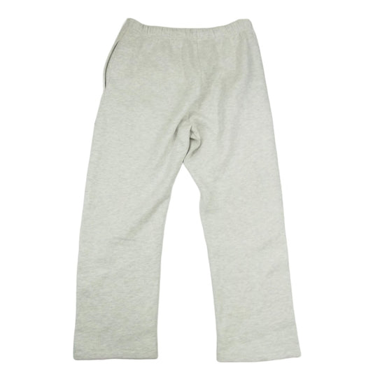 FEAR OF GOD フィアオブゴッド ESSENTIALS エッセンシャルズ ラバーロゴ ドローストリング スウェットパンツ グレー系 M【中古】