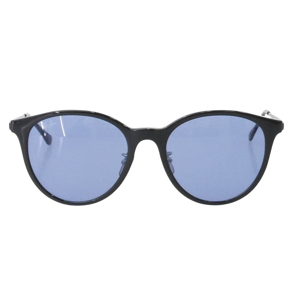 Ray-Ban レイバン RB4334D ブルーレンズ サングラス アイウェア フレーム：ブラック系　レンズ：ブルー系 55□19-145【中古】