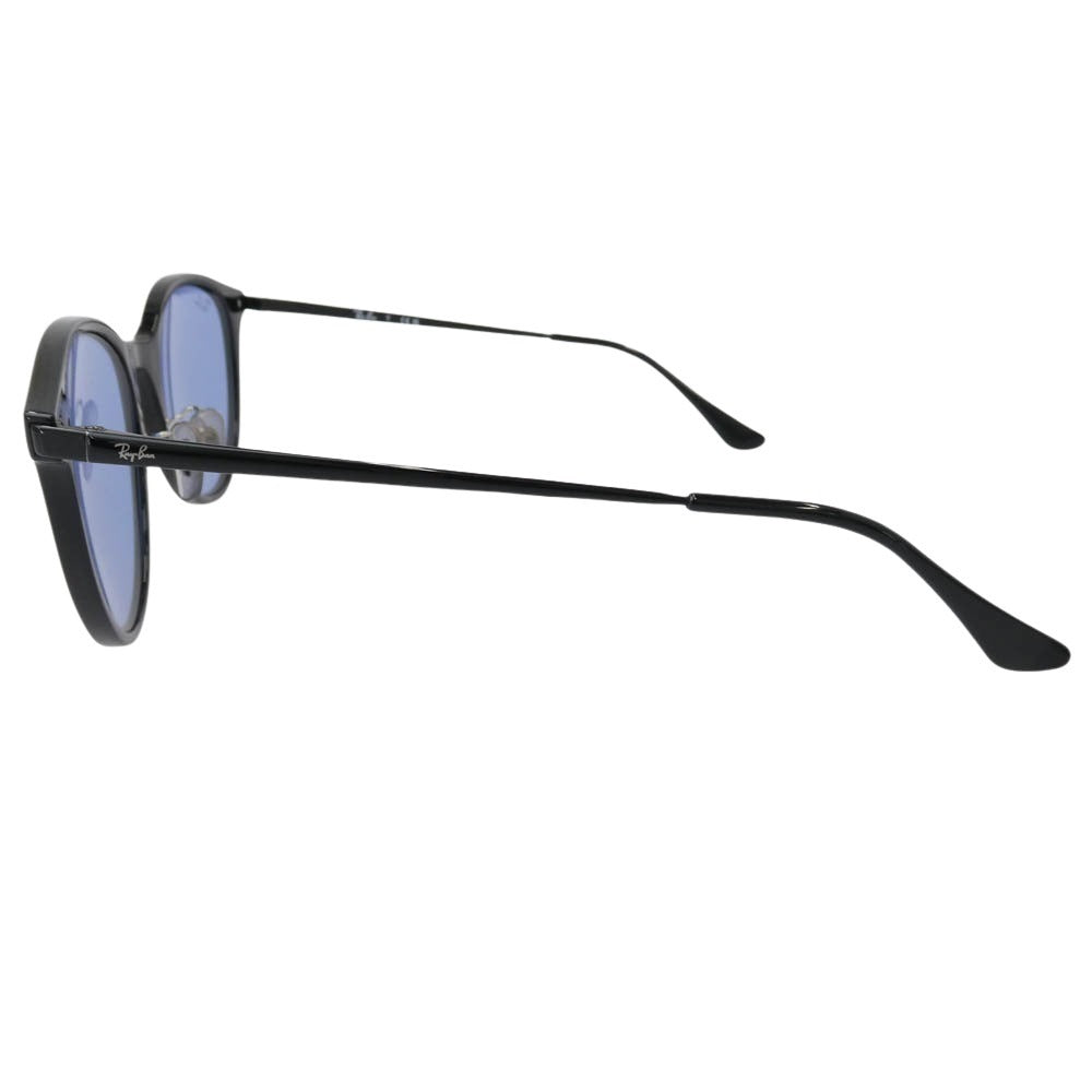 Ray-Ban レイバン RB4334D ブルーレンズ サングラス アイウェア フレーム：ブラック系　レンズ：ブルー系 55□19-145【中古】