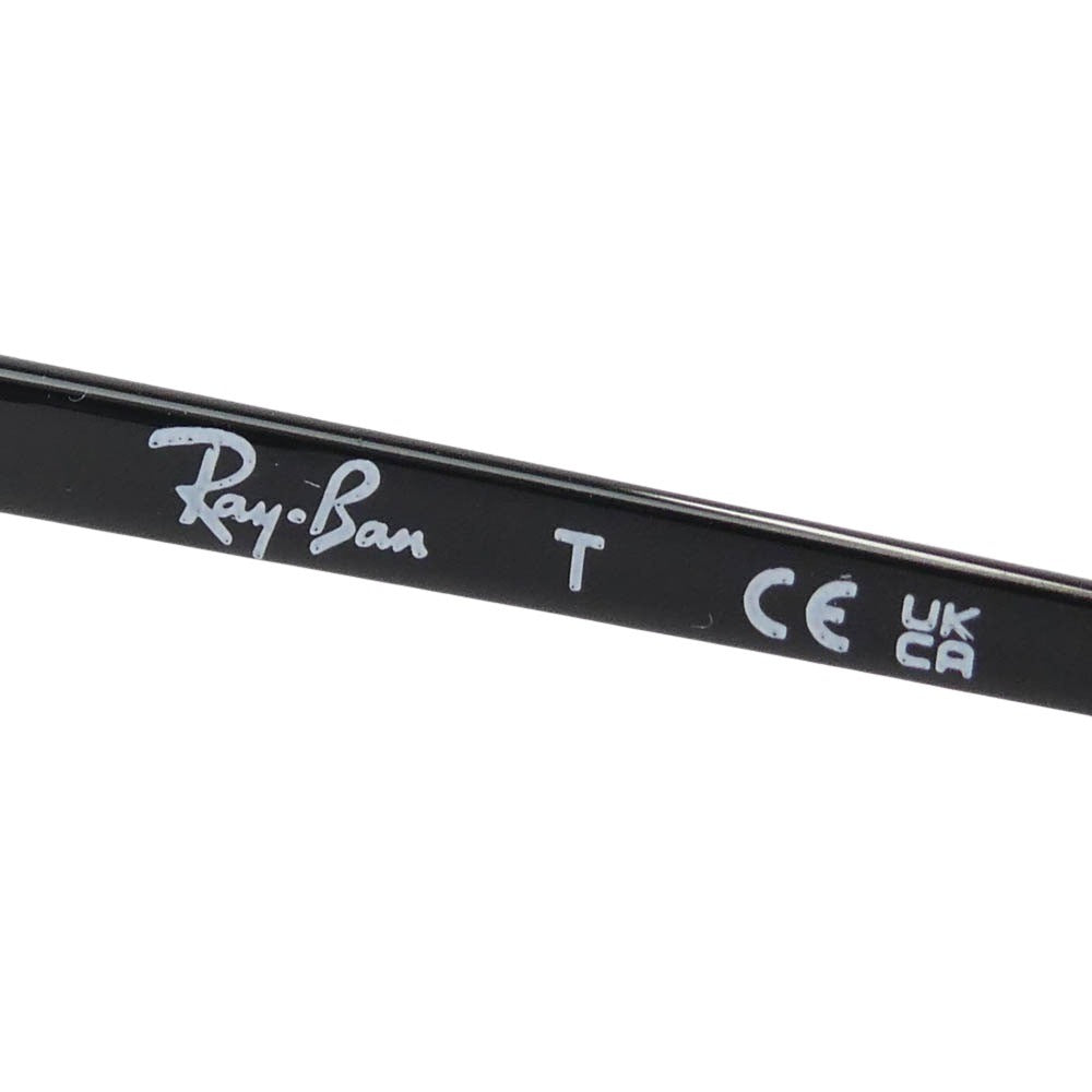 Ray-Ban レイバン RB4334D ブルーレンズ サングラス アイウェア フレーム：ブラック系　レンズ：ブルー系 55□19-145【中古】