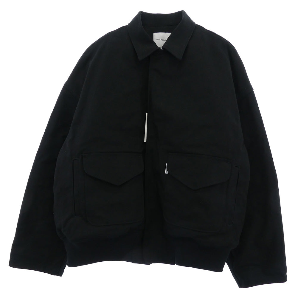 COOTIE クーティー 25AW CTE-25A213 Cotton Canvas Padded Work Jacket コットンキャンバス パデッド 中綿 ワーク ジャケット ブラック系 XL【中古】