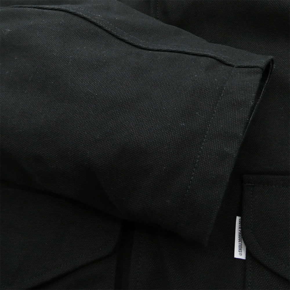 COOTIE クーティー 25AW CTE-25A213 Cotton Canvas Padded Work Jacket コットンキャンバス パデッド 中綿 ワーク ジャケット ブラック系 XL【中古】