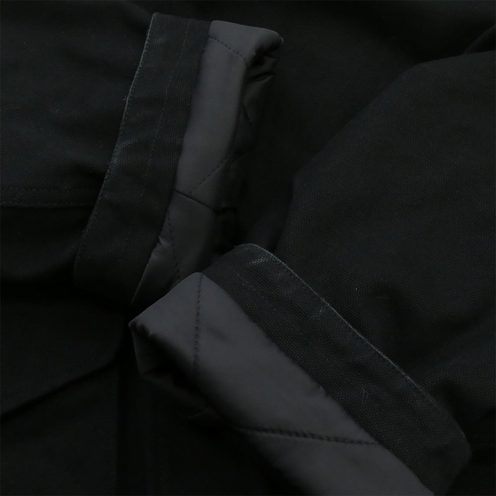 COOTIE クーティー 25AW CTE-25A213 Cotton Canvas Padded Work Jacket コットンキャンバス パデッド 中綿 ワーク ジャケット ブラック系 XL【中古】