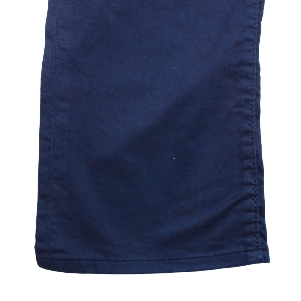 JACOB COHEN ヤコブコーエン J622 ハラコパッチ スリムフィット ボタンフライ コットン ロング パンツ ネイビー系 29【中古】