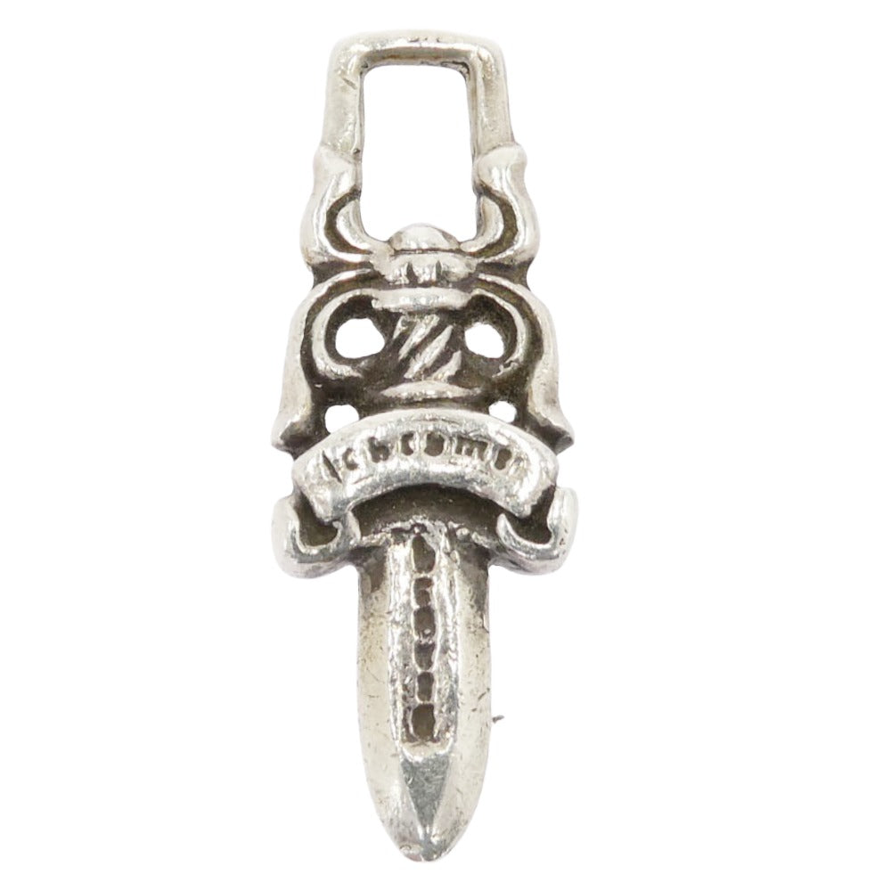 CHROME HEARTS クロムハーツ（原本無） #5 DAGGER ZIP1 #5ダガー チャーム ペンダントトップ シルバー系【中古】