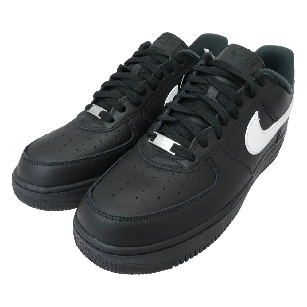 Supreme シュプリーム 25AW CU9225-002 Air Force 1 Low Black White エアフォースワン ロー スニーカー ブラック系 28.5cm【極上美品】【中古】