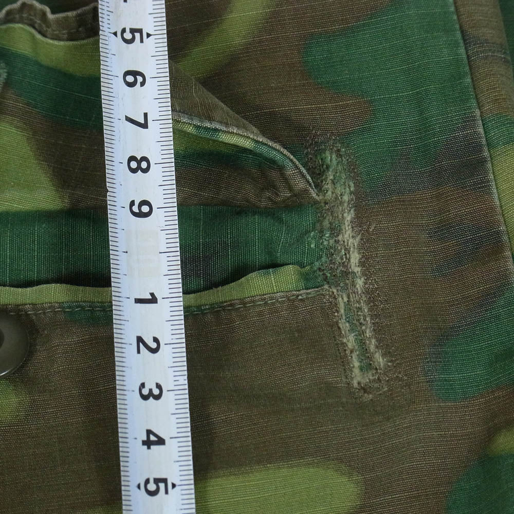 ヴィンテージ dsa100-68-c-2175 U.S.Army 米軍 実物 68年製 ERDL リップストップ ジャングル ファティーグ パンツ グリーン系 S【中古】