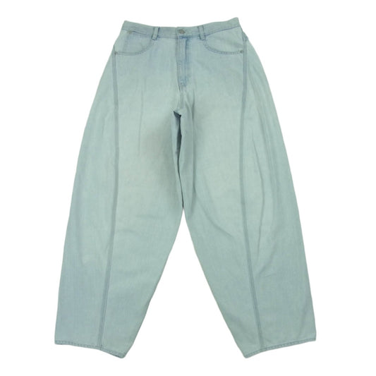 LAD MUSICIAN ラッドミュージシャン 2122-515 12oz WIDE DENIM PANTS 12オンス ワイド デニム パンツ インディゴブルー系 42【中古】