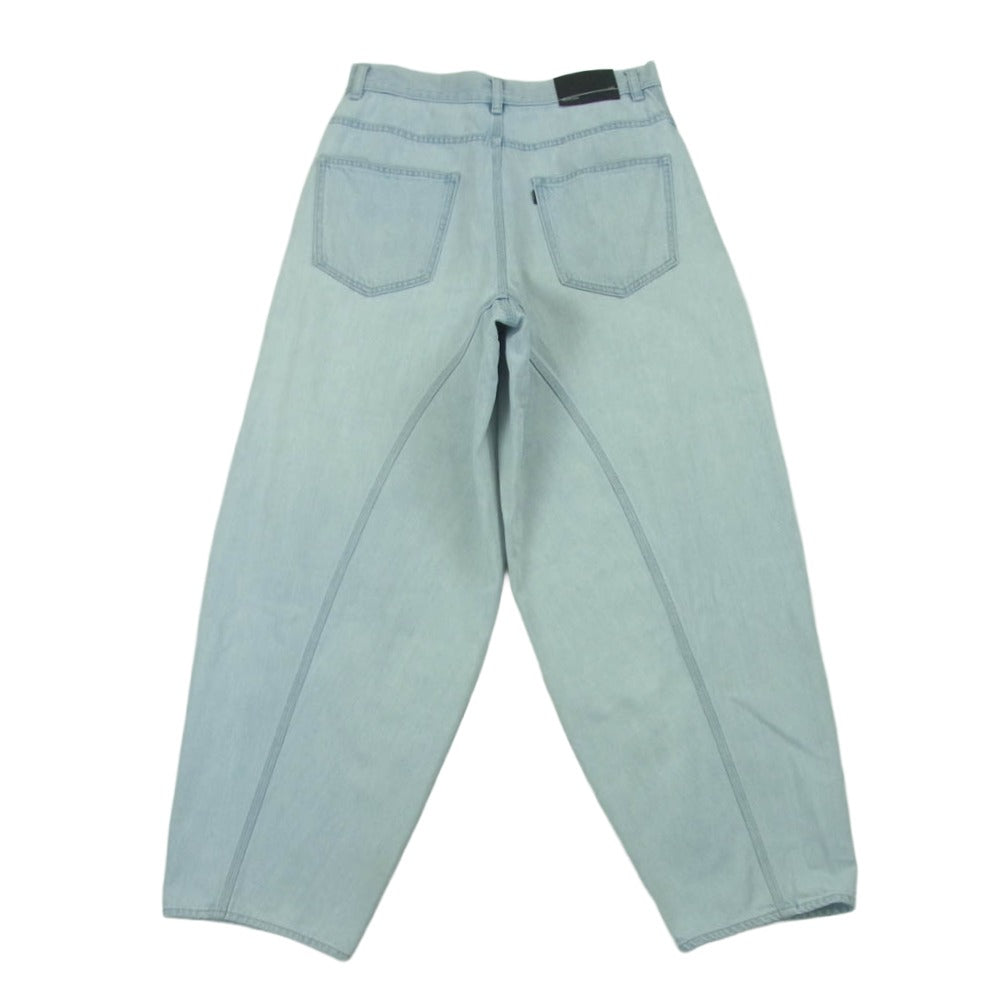 LAD MUSICIAN ラッドミュージシャン 2122-515 12oz WIDE DENIM PANTS 12オンス ワイド デニム パンツ インディゴブルー系 42【中古】