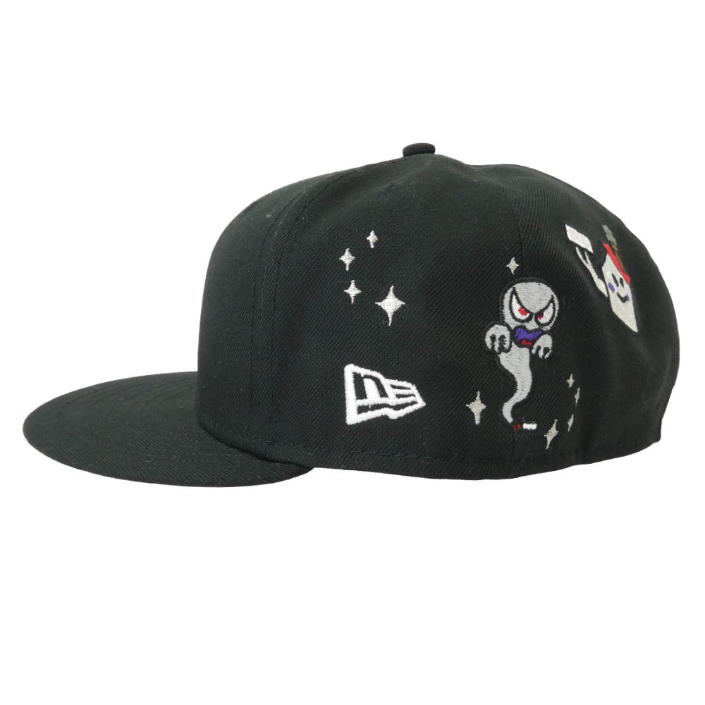 Supreme シュプリーム 22SS Characters S Logo キャラクターズ エス ロゴ キャップ 帽子 ブラック系【中古】