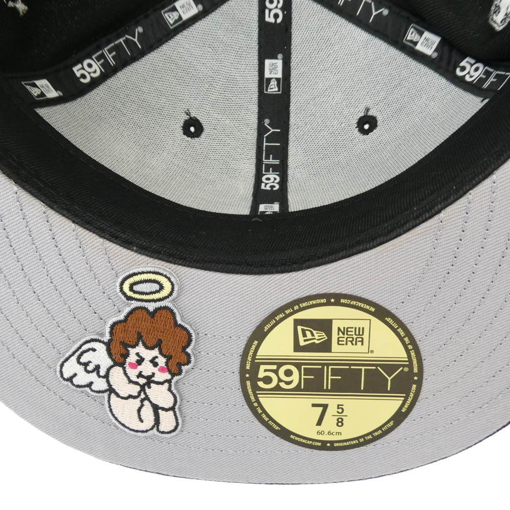 Supreme シュプリーム 22SS Characters S Logo キャラクターズ エス ロゴ キャップ 帽子 ブラック系【中古】